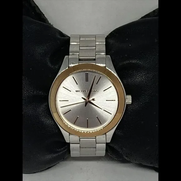 Michael Kors Mini Slim Runway MK3514 Women's Stainless Steel Analog Watch MP789 - Picture 3 of 12